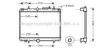 AVA QUALITY COOLING PEA2208 Radiator, engine cooling